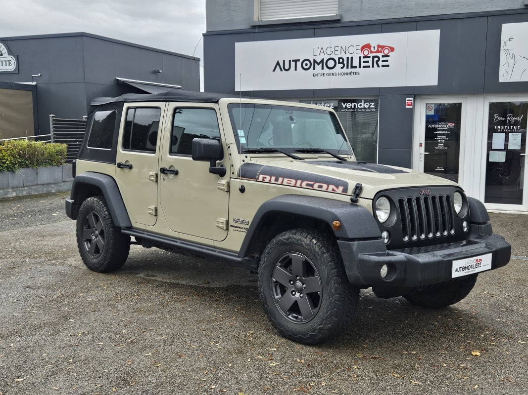 Jeep Wrangler JK UNLIMITED RUBICON RECON 3.6 V6 284 PENTASTAR 4WD BVA DESERT STORM — 1