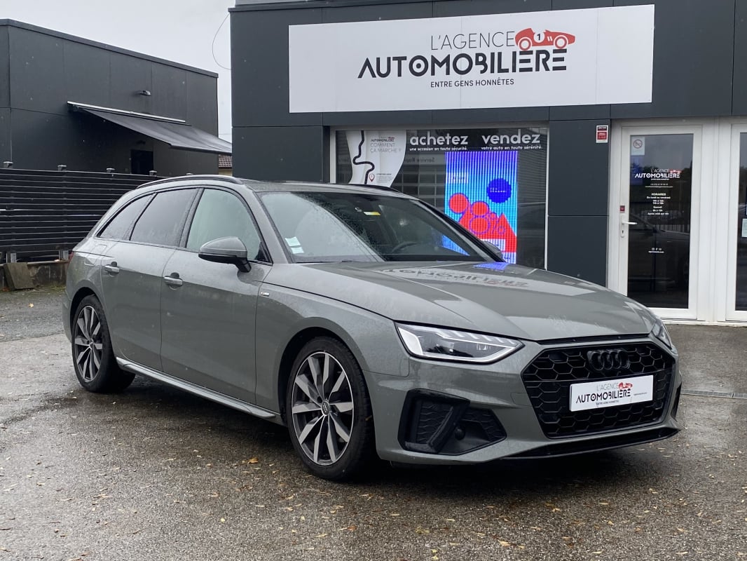 Audi A4 AVANT 40 TDI 190 S-LINE STRONIC7 - TOIT OUVRANT - SUIVI AUDI - VIRTUAL COCKPIT — 1