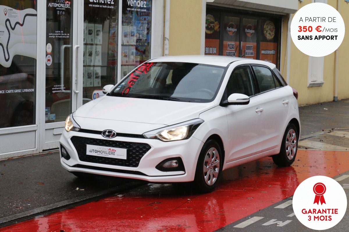 Hyundai i20 Ph.2 1.2 i 75 Initia BVM5 (1ère main, Bluetooth...) — 1