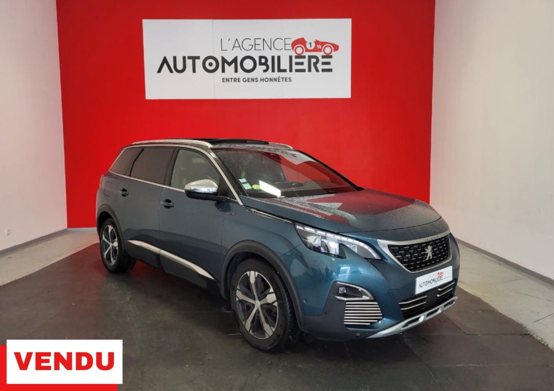Peugeot 5008 2.0 BLUEHDI 180 GT EAT8 + ATTELAGE — 1
