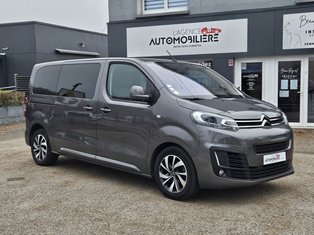 Citroen SpaceTourer JUMPY 2.0 HDi 150 M Shine - 8 places Cuir Caméra Tête Haute — 1