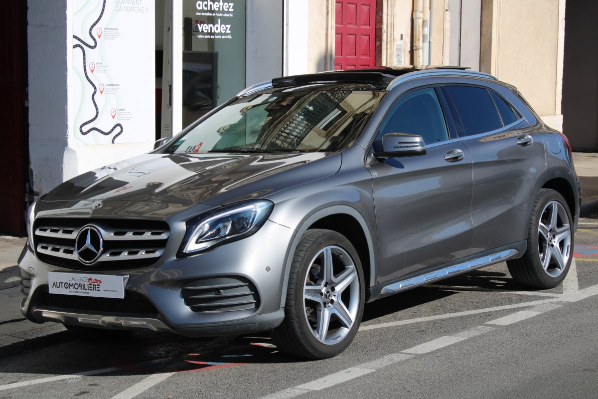 Mercedes-Benz Classe GLA 1.6 180 120 FASCINATION BVA (Entretien Mercedes, Toit ouvrant pano, CarPlay, Caméra de recul,..) — 1