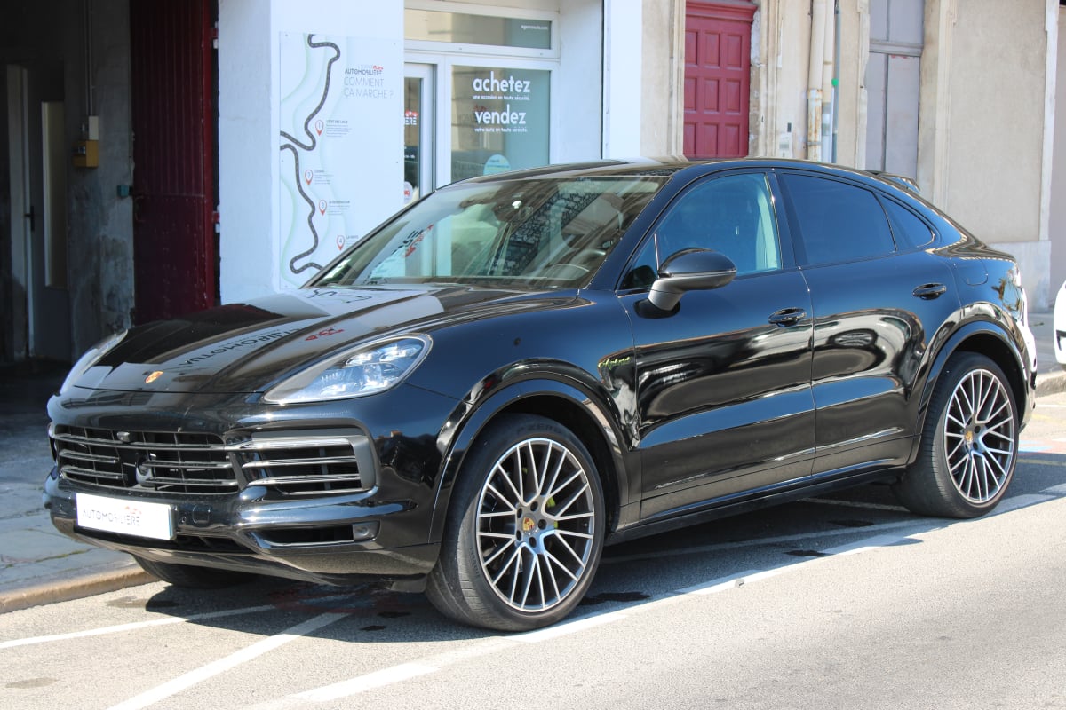 Porsche Cayenne COUPE E-HYBRID 3.0 V6 462 Ch TIPTRONIC BVA (Toit panoramique, Caméra Av / Arr, Sièges chauffants..) — 1