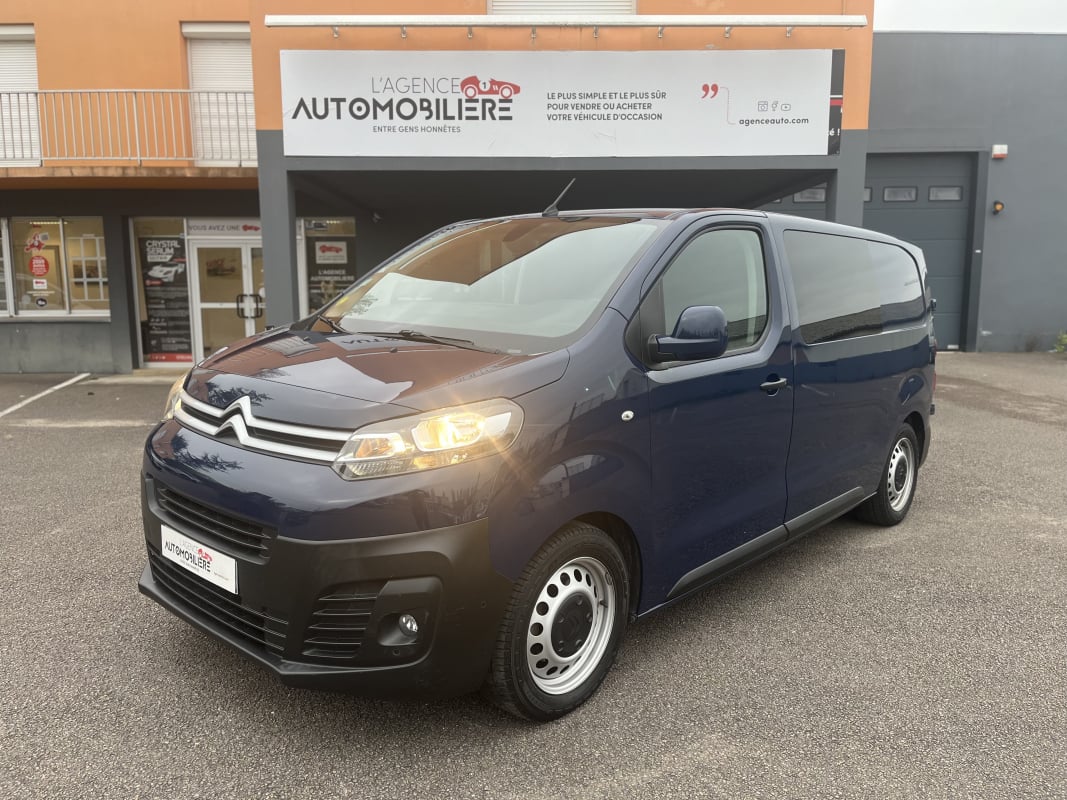 Citroen Jumpy 6 Places 2.0 BlueHDi EAT6 177 cv Courroie changée/Caméra 360°/AplleCarPlay — 1