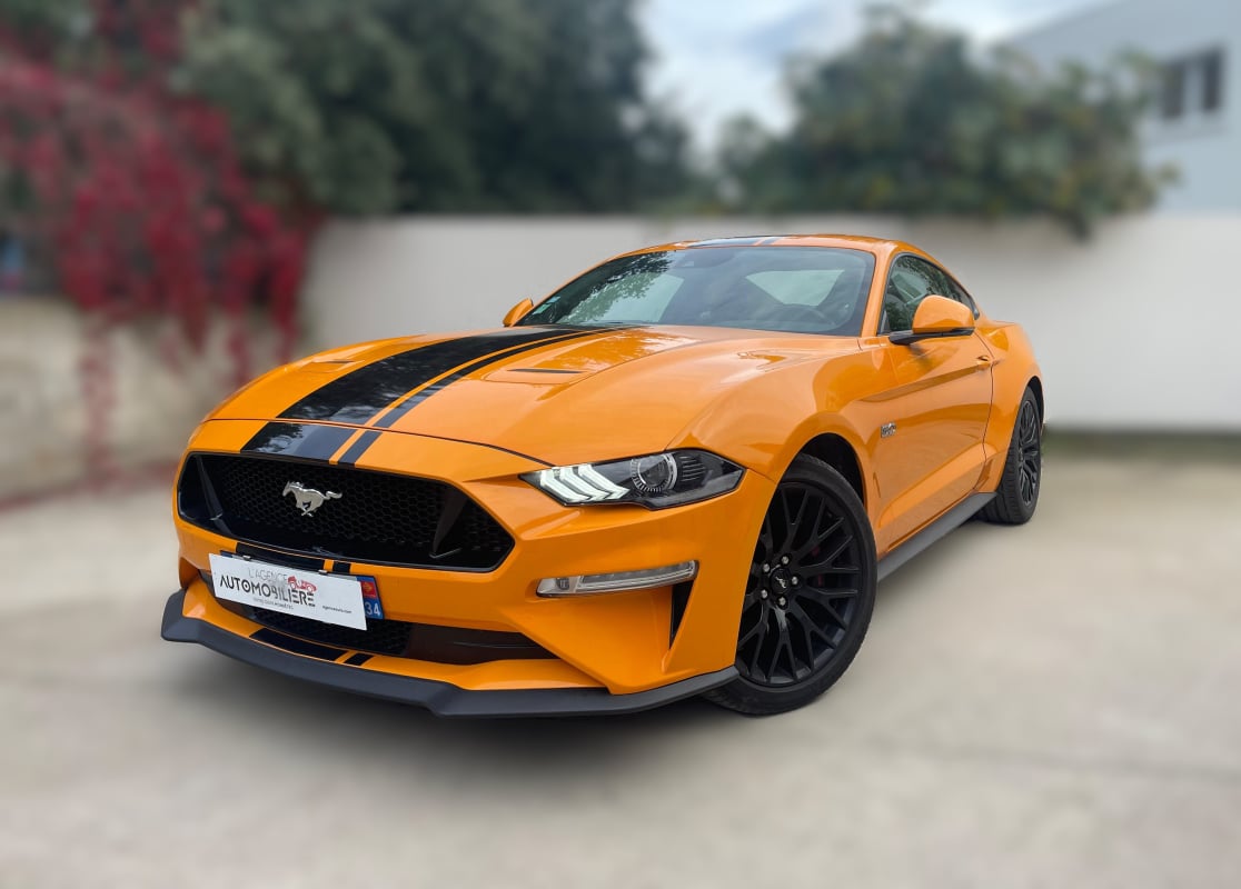 Ford Mustang 5.0 GT COUPE 450 RECARO 55-EDITION BOITE MANUELLE FRANCAISE garantie 12 mois — 1