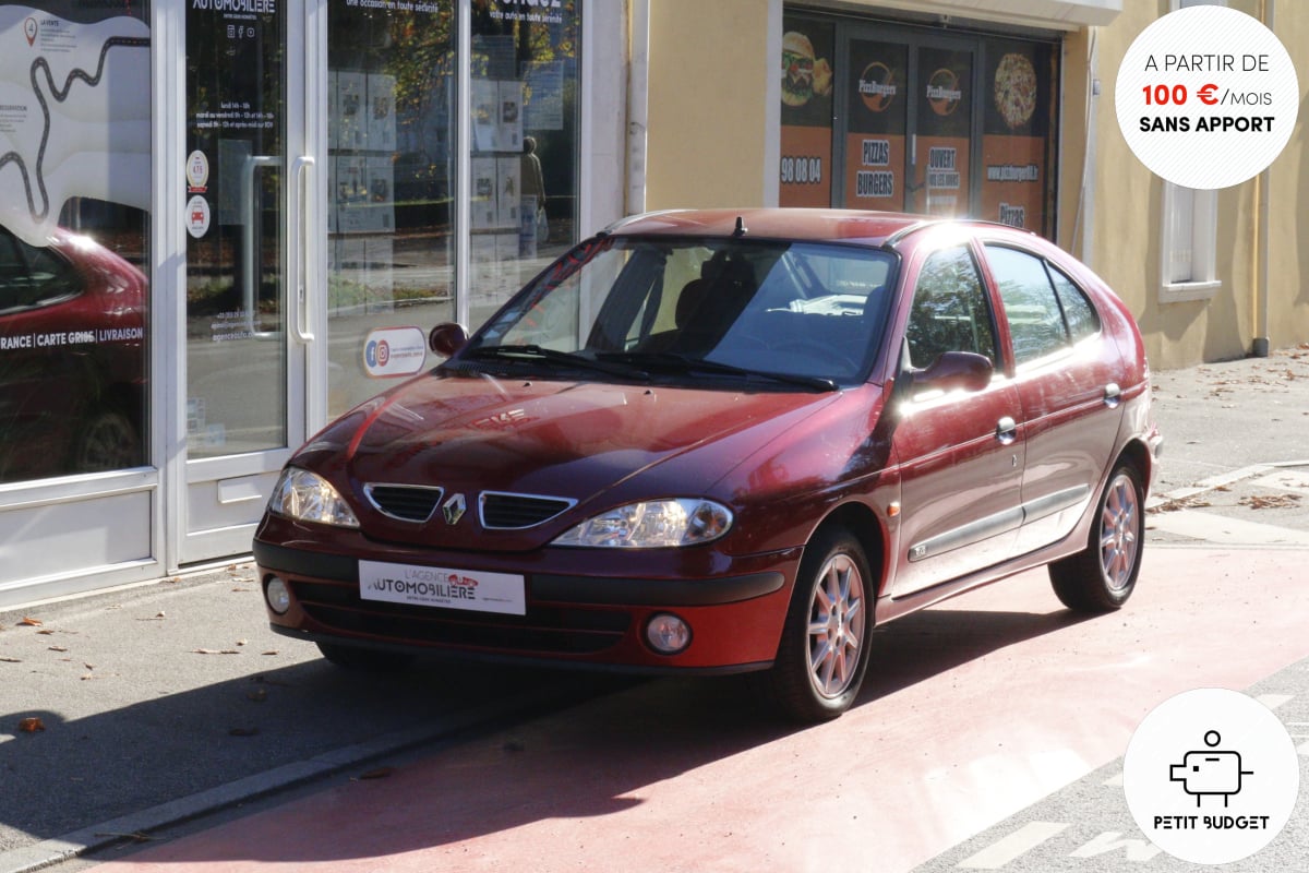 Renault Megane I Phase 2 1.4 i 95 RXE BVM (Seconde main, Suivi Renault...) — 1