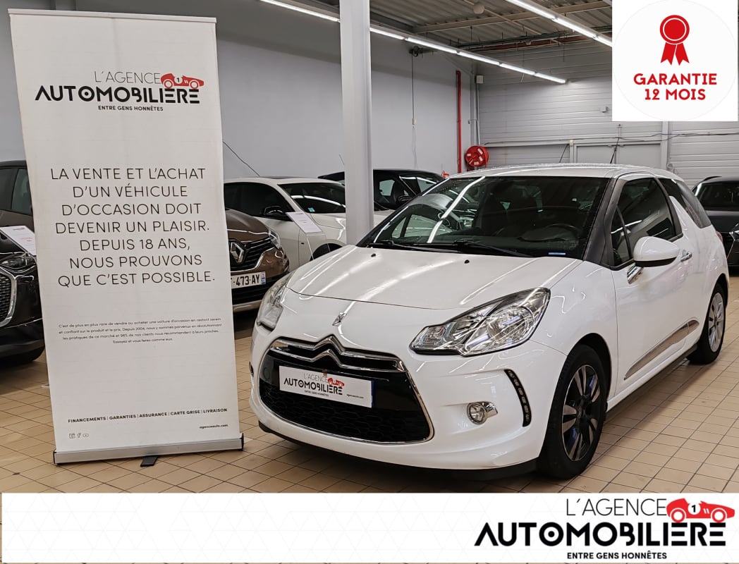 Citroen DS3 Cabrio 1.2 vti pure tech so chic 82 cv — 1