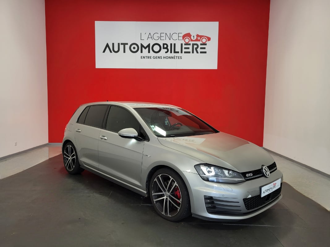 Volkswagen Golf GOLF VII GTD 2.0 TDI 184 DSG6 SPORT AND SOUND+ CUIR — 1
