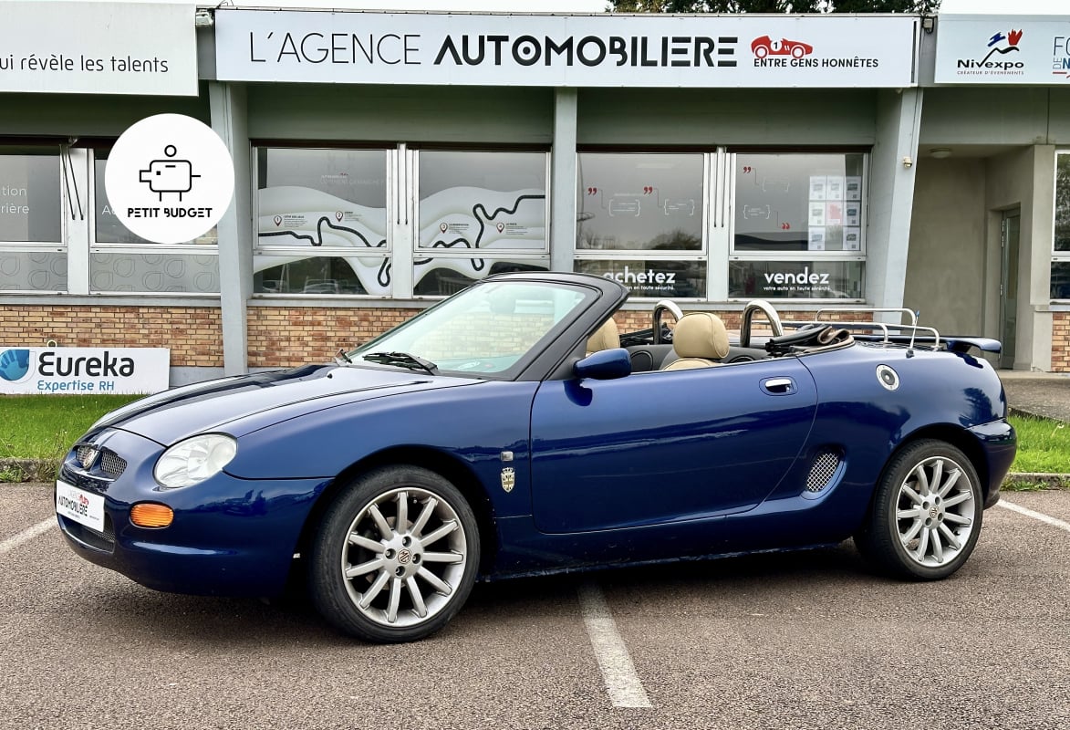 MG F 1.8L 120 ch/Cuir beige/Roadster anglais à petit prix ! — 1