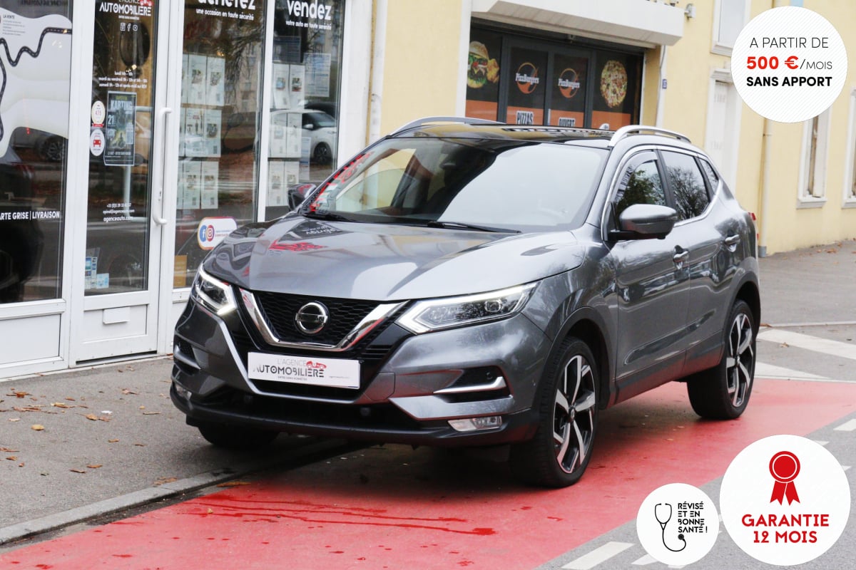 Nissan Qashqai Ph.II 1.7 dCi 150 Tekna BVM (ACC, TO, 1ère main, Suivi Nissan) — 1