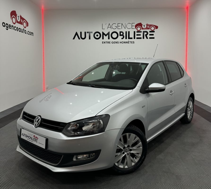 Volkswagen Polo POLO V 1.6 TDI 90CV BVM5 LIFE 5 PORTES CLIM/REGULATEUR/JANTES ALU/RADAR RECUL — 1