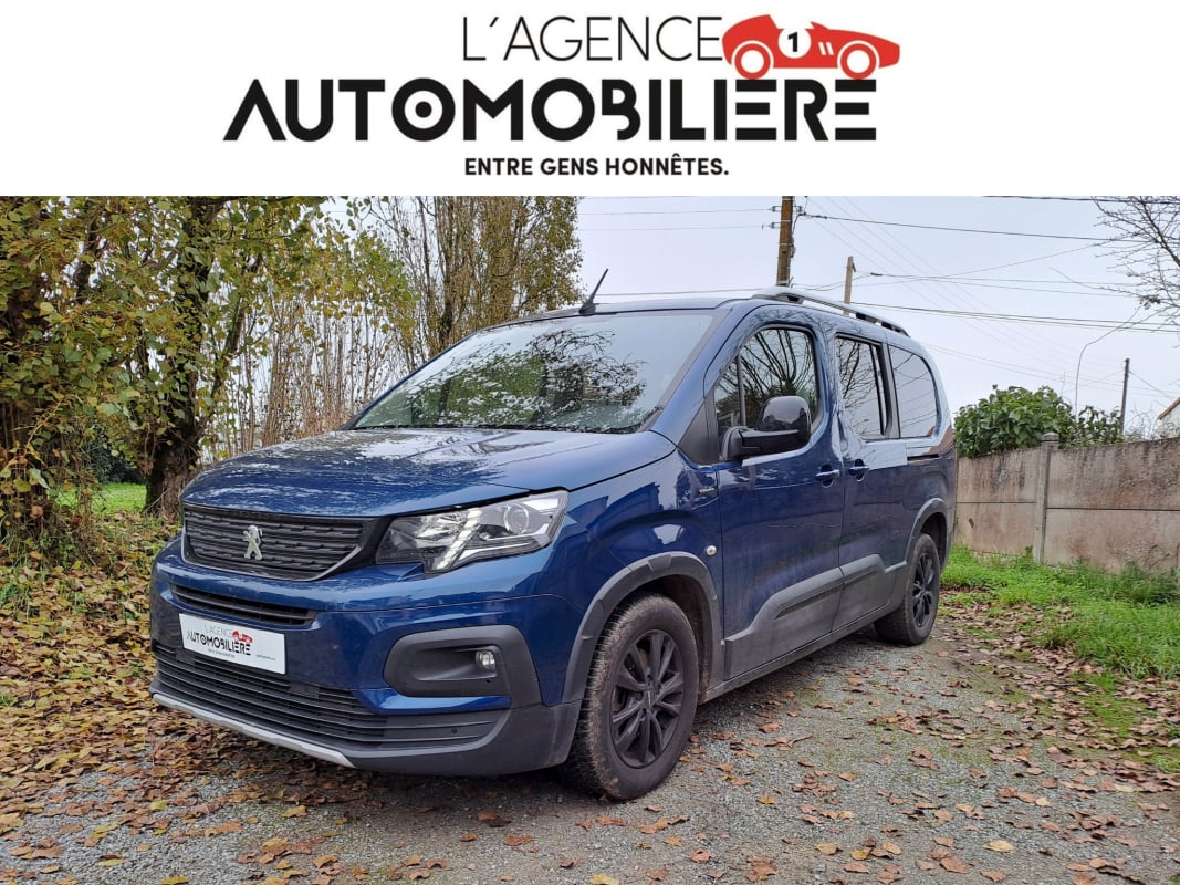 Peugeot RIFTER Long Flexfuel EAT8 S&S 130 cv GT Line - 7 places - Distribution neuve — 1