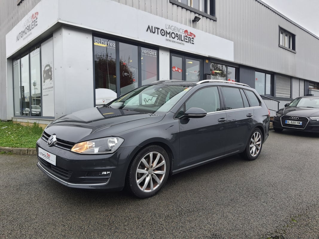 Volkswagen Golf BREAK 2L 150CH DSG6 CARAT 1ERE MAIN — 1