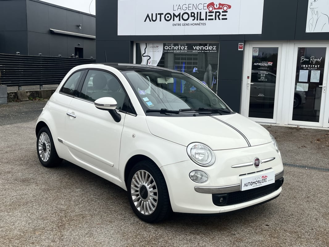 Fiat 500 1.2 MPi 69 ch LOUNGE BVM5 - TOIT PANORAMIQUE — 1