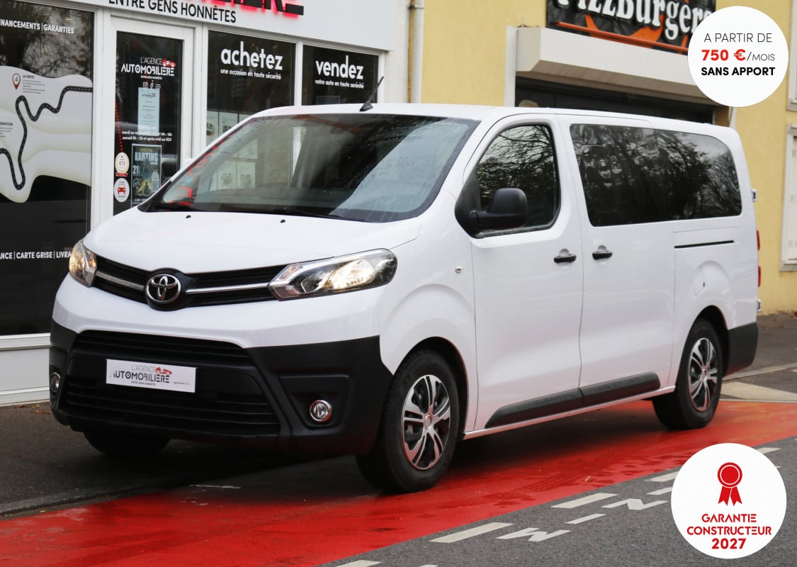 Toyota PROACE Verso Long 1.5 D-4D 120 Dynamic 9 Places BVM (CarPlay, Garantie 2027, GPS) — 1