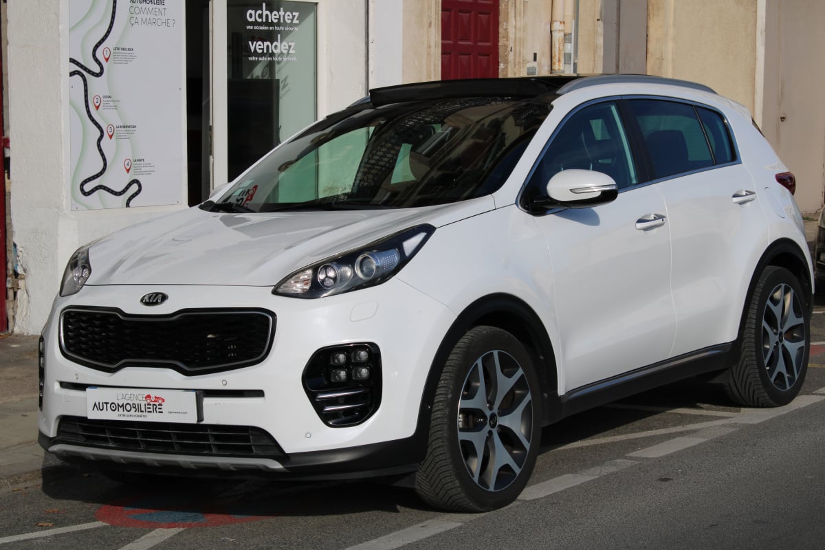 Kia Sportage 1.7 CRDI 140 GT LINE PACK PREMIUM 4X2 DCT BVA ISG (Entretien Kia, CarPlay,..) — 1
