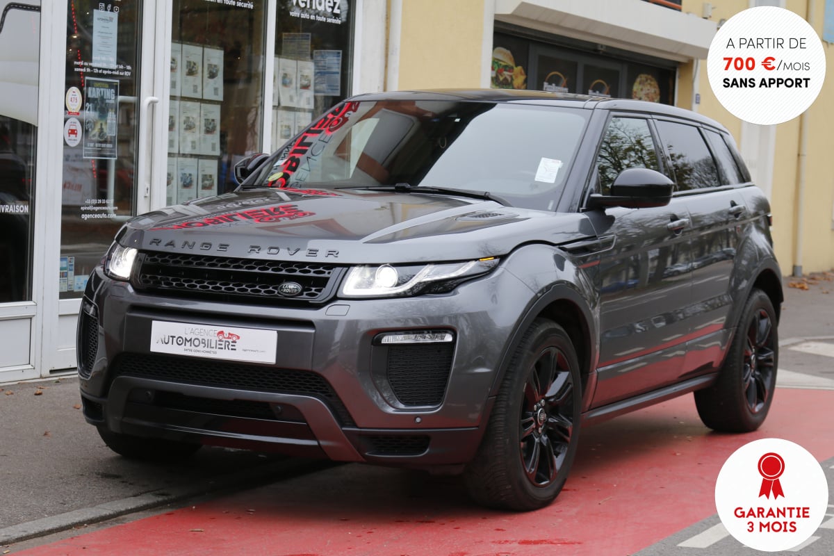 Land Rover Range Rover Evoque I 2.0 TD4 180 4WD BVA9 (Toit pano, Sièges chauffants, GPS) — 1