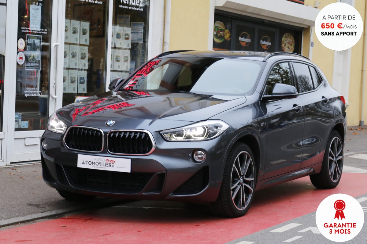 BMW X2 20i 192 M Sport sDrive DCT7 (Sièges chauffants, Pack LED, JA 19") — 1