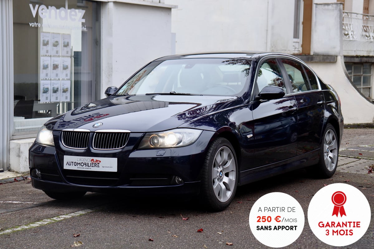 BMW Série 3 (E90) 330xd 3.0 d 231 Luxe BVA6 (Sièges Chauffants,GPS,Radars) — 1