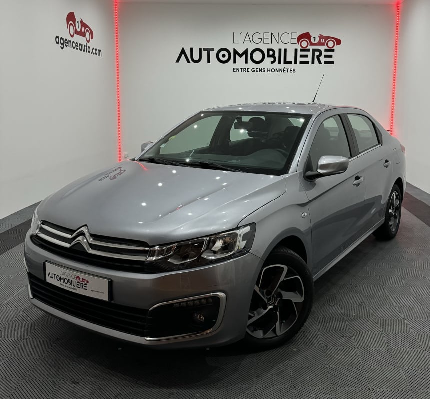 Citroen C-Elysée C-ELYSEE LIVE 1.6 BLUEHDI 100CV BVM5 "29 000 KM" CARPLAY/BLUETOOTH/REGULATEUR/RADAR RECUL/JANTES ALU — 1