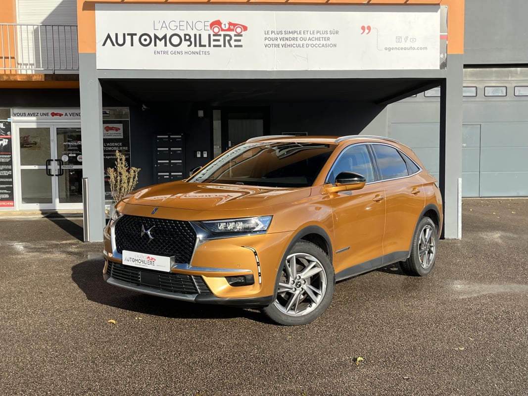 DS DS7 Crossback 1.6 THP 180cv Rivoli - Apple CarPlay/SIèges électriques à mémoire/Caméra 360°/Radar AV-AR — 1