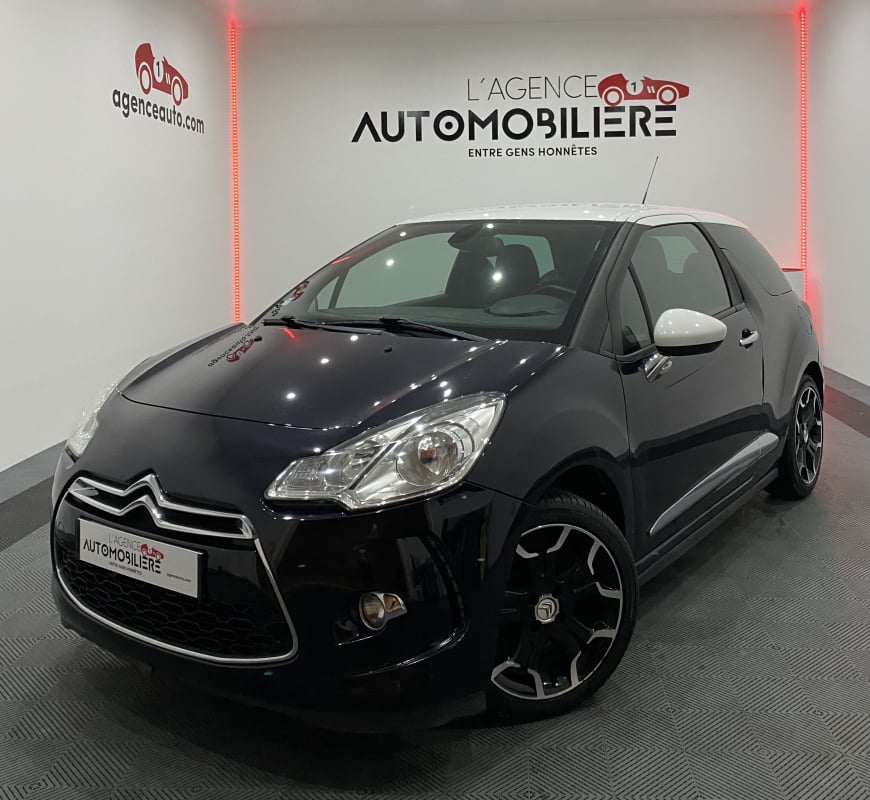 Citroen DS3 DS3 OPERA BLUE 1.2 VTI 82CV BVM5 BLUETOOTH/REGULATEUR/CLIM AUTO/RADAR RECUL/JANTES 17' — 1