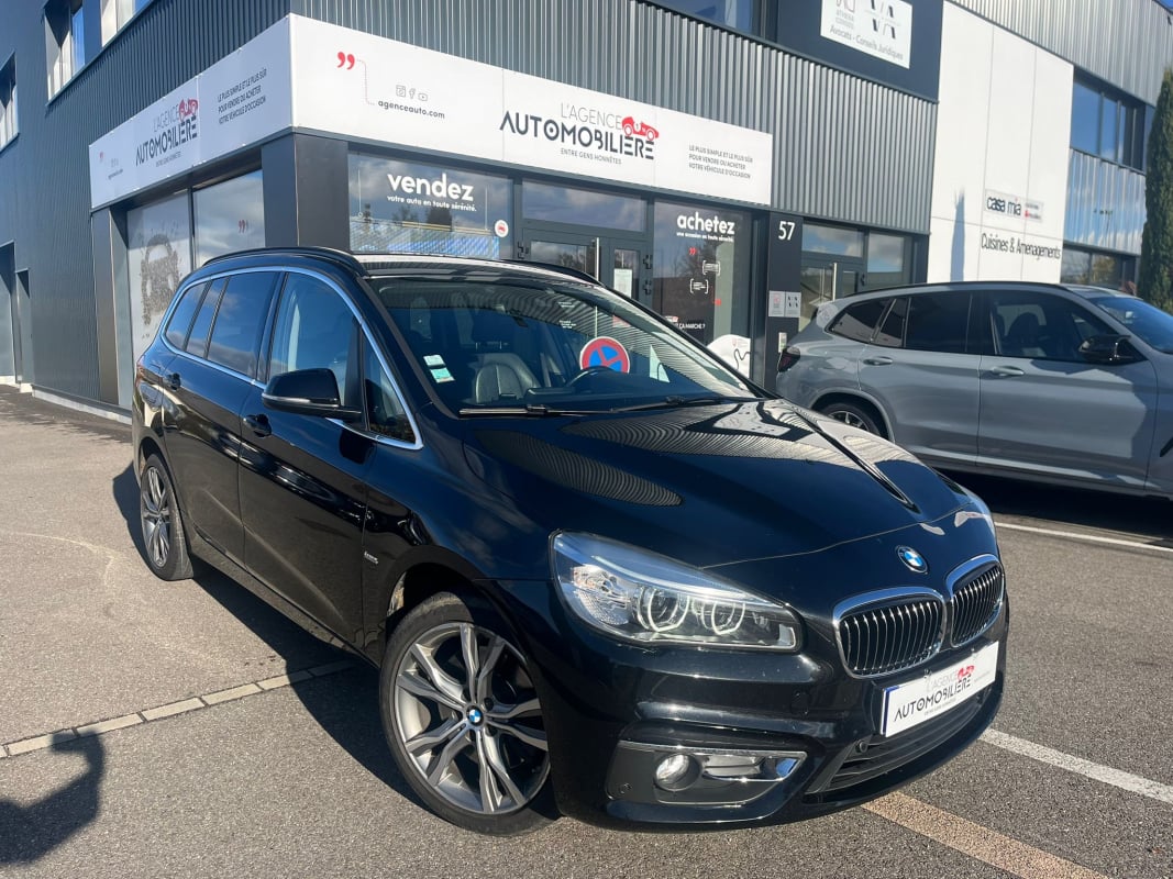 BMW Série 2 220i GRAN TOURER F46 2.0i 7 PLACES CAMÉRA DE RECUL - GARANTIE 12 MOIS — 1