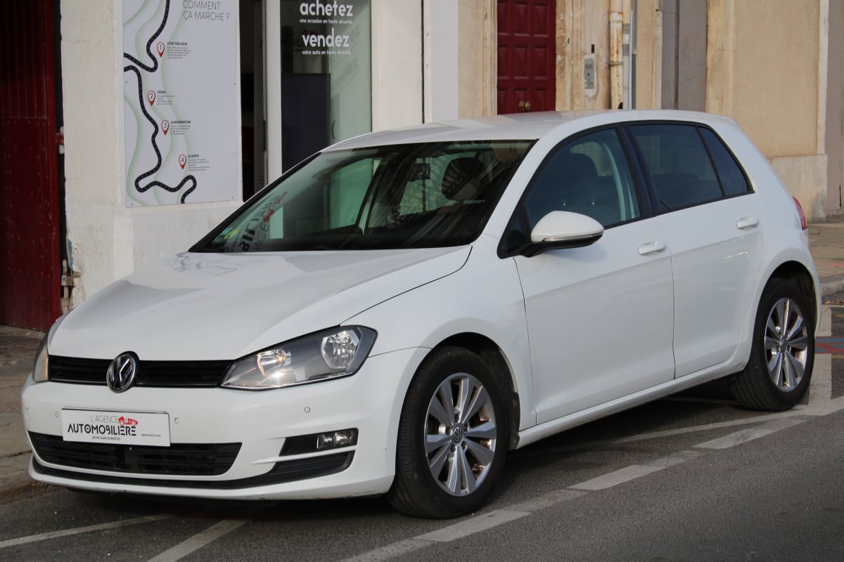 Volkswagen Golf 2.0 TDI 150 BLUEMOTION CONFORT LINE BUSINESS DSG BVA (Clim auto, Radar de recul, GPS,..) — 1
