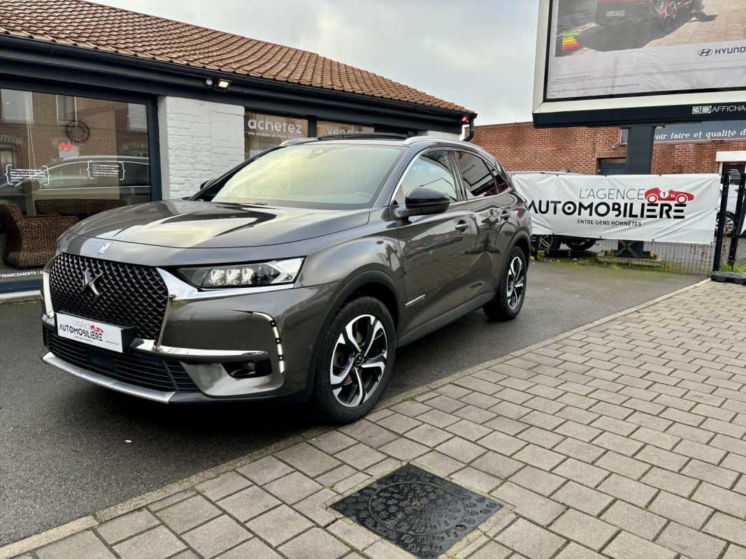 DS DS7 CROSSBACK 2.0 BLUEHDI 180 BVA RIVOLI TOIT OUVRANT — 1