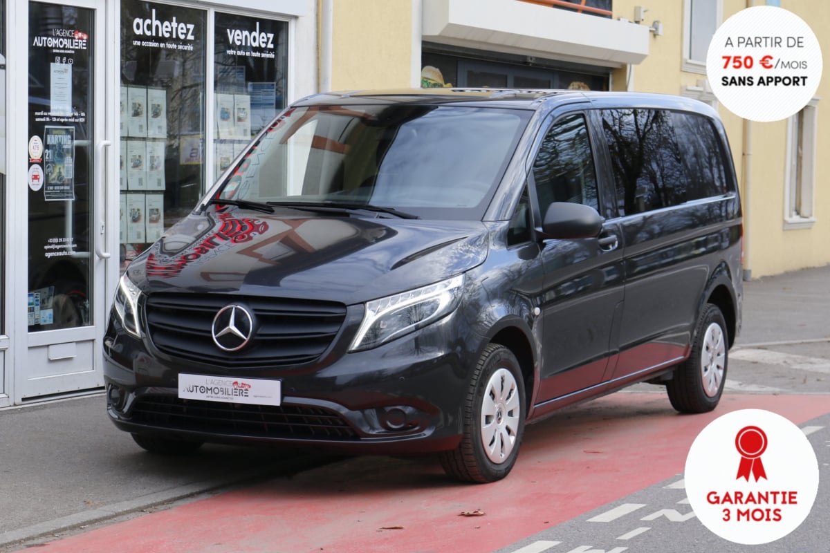 Mercedes-Benz Vito 2.0 114 CDI Mixto Compact Base 9G-TRONIC (TVA Récupérable, 1ère main, Suivi Mercedes...) — 1