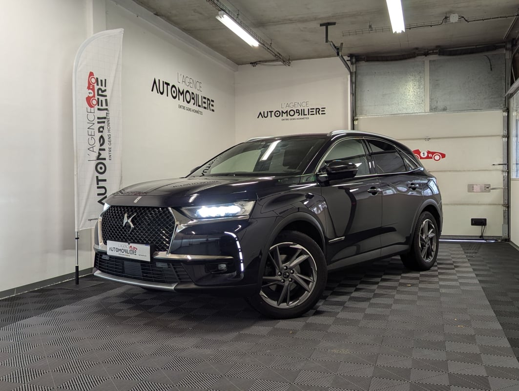 DS DS7 CROSSBACK 1.6 PURETECH 225 GRAND CHIC + TOIT OUVRANT PANORAMIQUE — 1