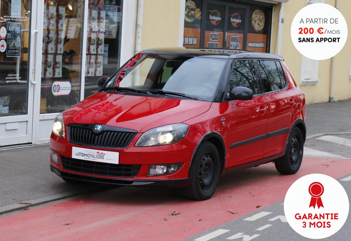 Skoda Fabia Ph.2 1.6 TDi 90 Monte Carlo BVM5 (Kit distri à jour, Limiteur & Régulateur, Clim...) — 1