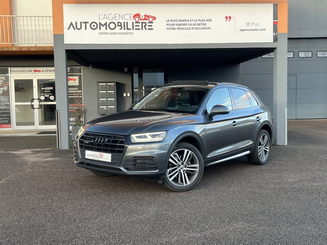 Audi Q5 2.0 TDi 190cv S-Line - Apple CarPlay/Toit ouvrant/Sièges électriques/Caméra/Radar AV-AR — 1
