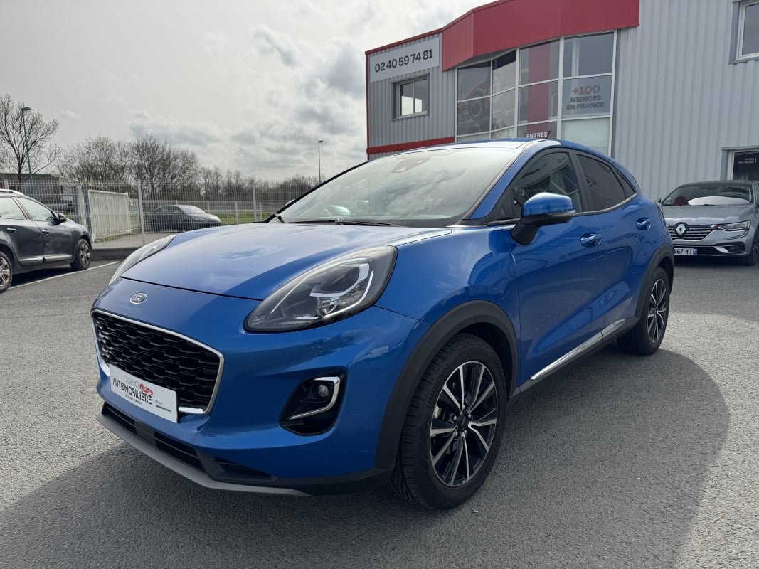 Ford Puma II 1.0 125 FLEXIFUEL MHEV TITANIUM | ENTRETIEN FORD | HAYON ELECTRIQUE | GARANTIE 6 MOIS — 1