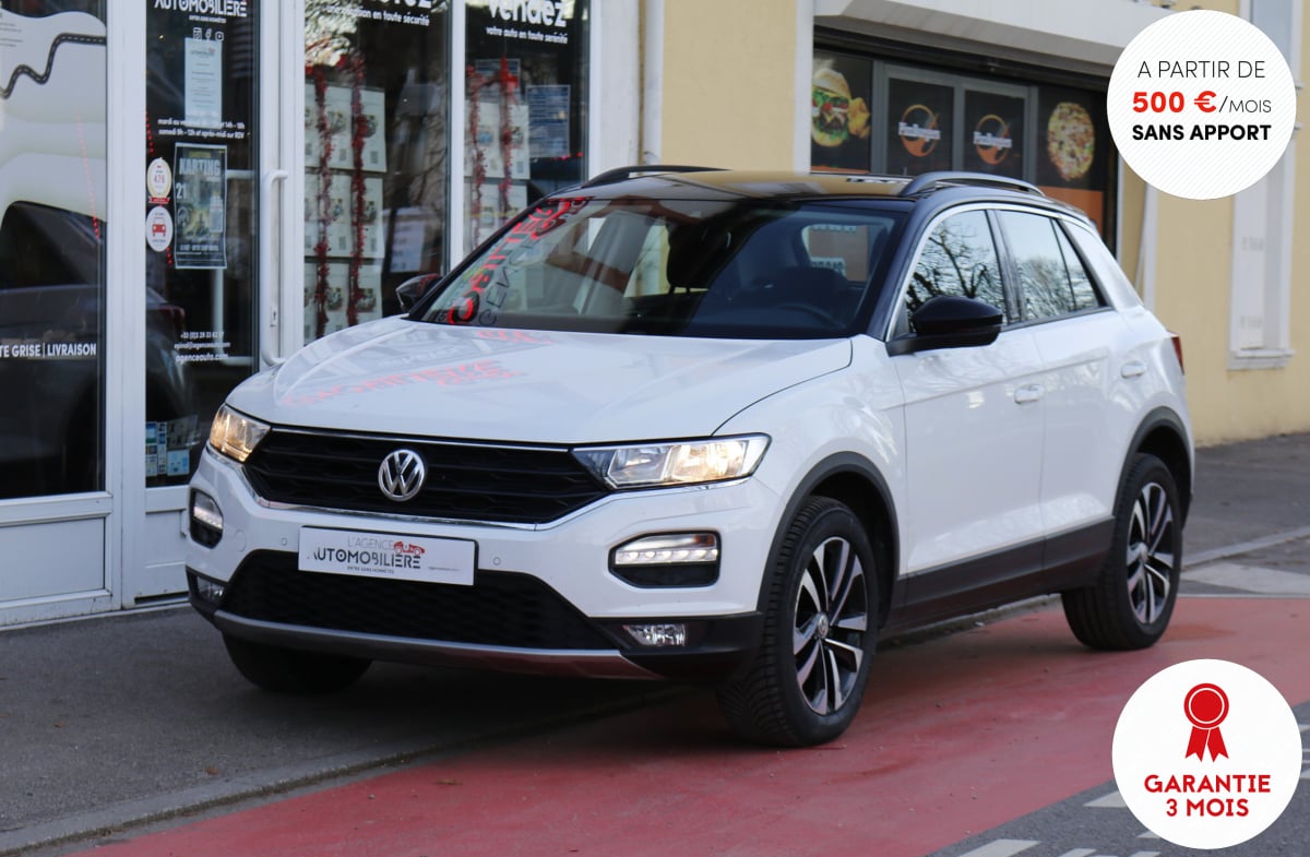 Volkswagen T-roc 2.0 TDI 150 IQ Drive BVM6 (Attelage,CarPlay,Caméra,ACC) — 1