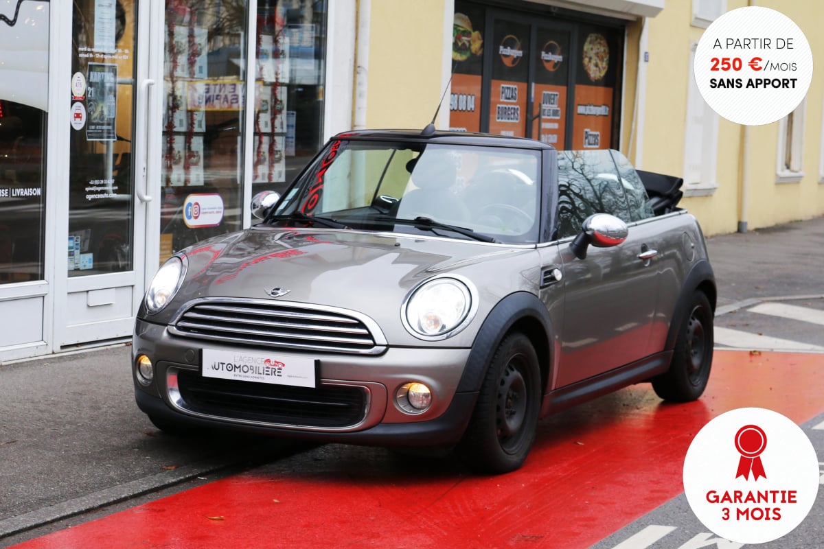 Mini Mini Ph.II Cabriolet 1.6 i 98 One BVM6 (Suivi à jour, Attelage, Clim...) — 1