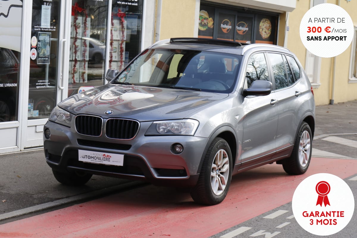 BMW X3 20d 184 xDrive Excellis BVM6 (1ère main,Suivi complet,Toit ouvrant...) — 1