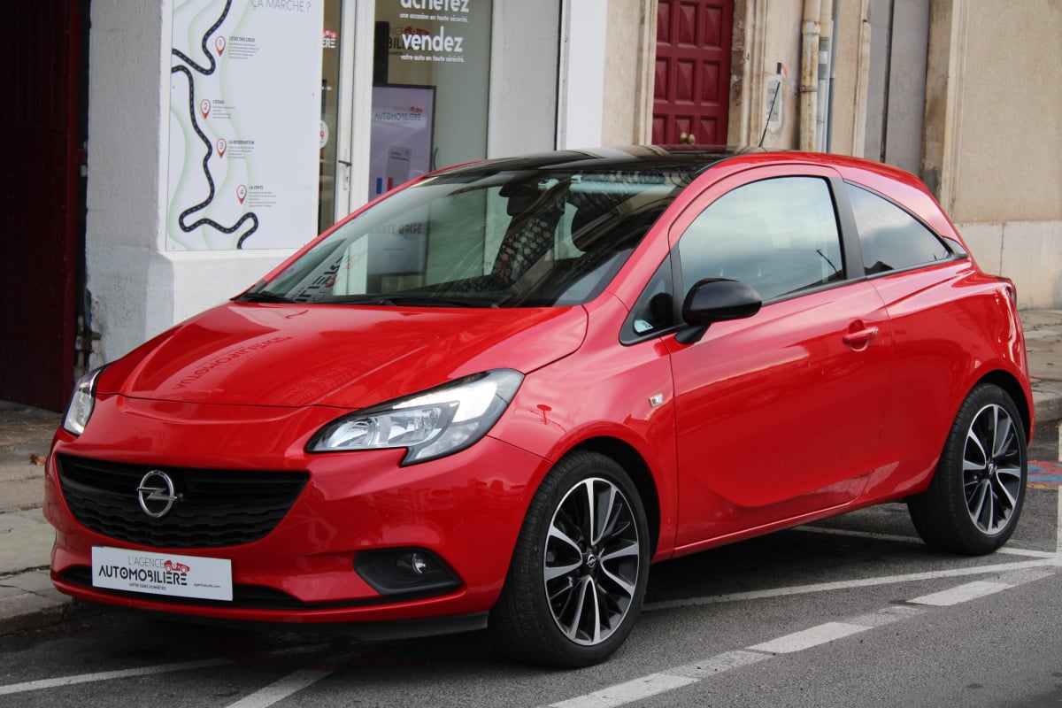 Opel Corsa 1.4 90 BLACK EDITION ( Moteur à chaîne, Caméra de Recul, Carplay ... ) — 1