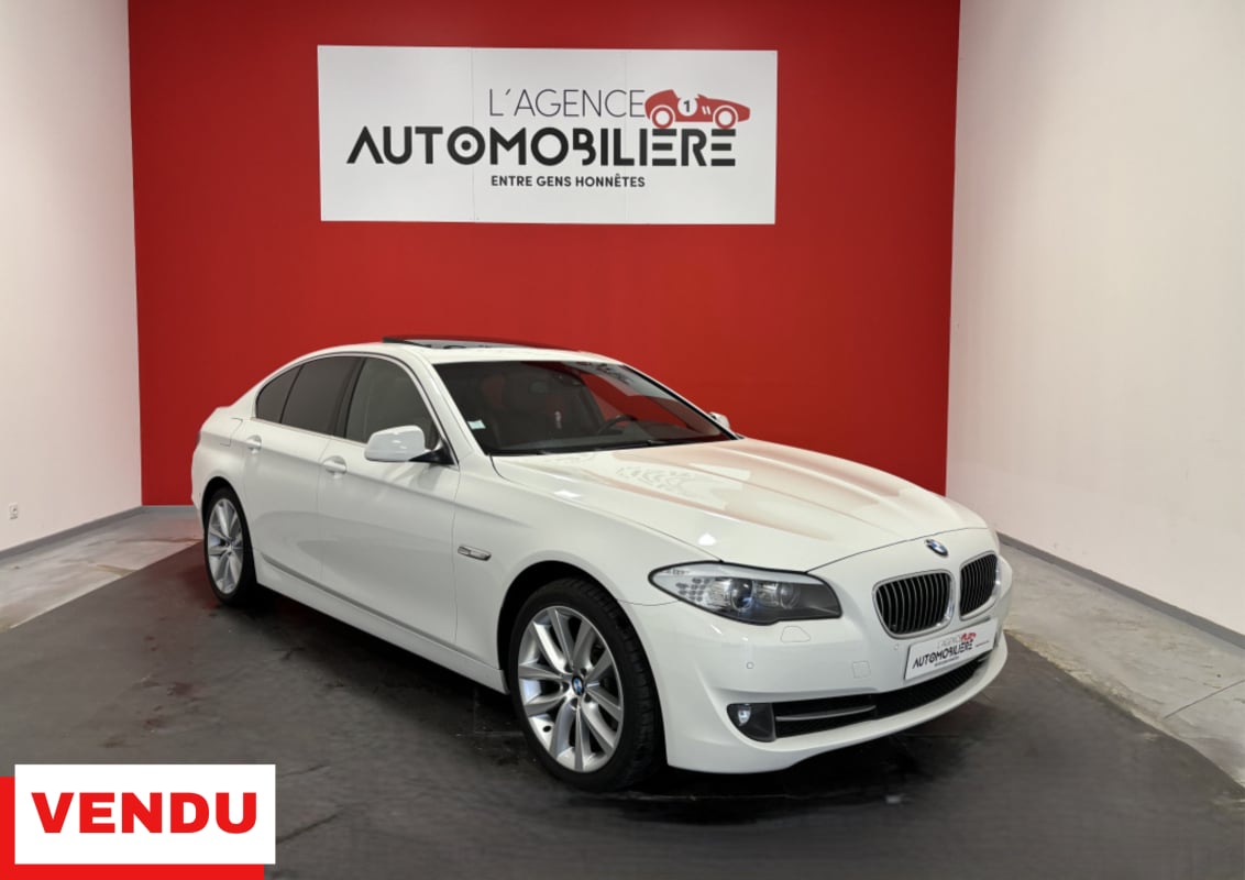 BMW Série 5 SERIE 5 F10 523i 3.0 BVA8 ETHANOL / CUIR MARRON — 1