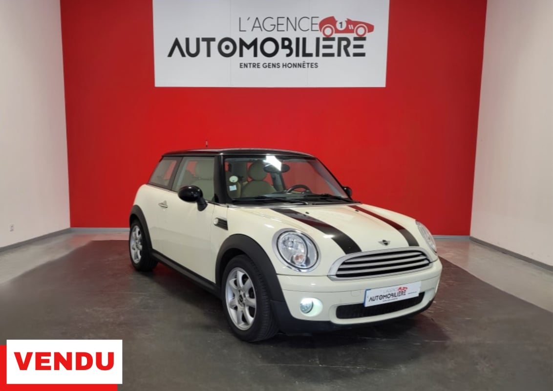 Mini Cooper MINI COOPER R56 II 1.6 120 PACK CHILI + CUIR BEIGE — 1