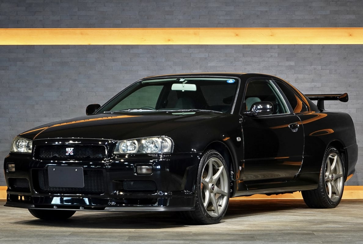 Nissan Skyline GTR BNR34 48 500kms!!!! Matching. — 1