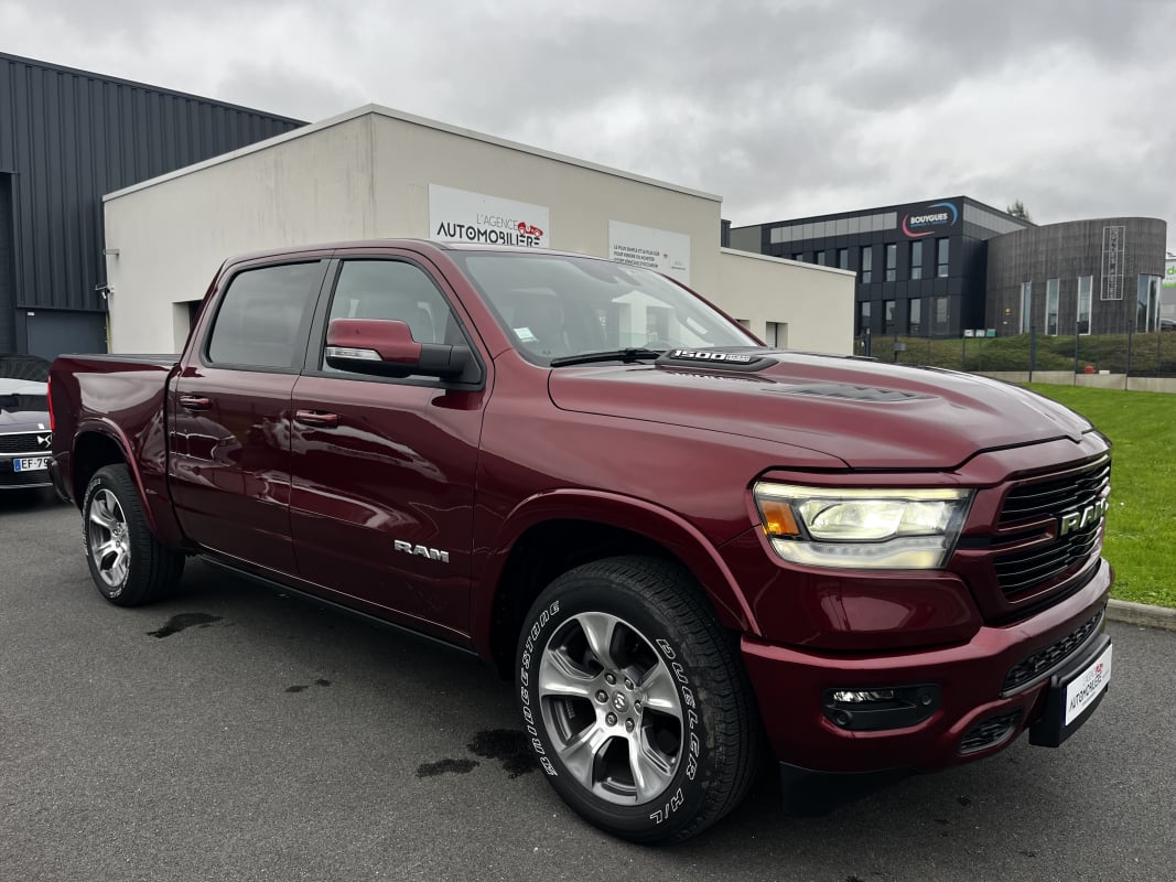 Dodge Ram V8 395CH 1500 CREW LARAMIE SPORT/ Bioéthanol Flexfuel - TVA Déductible — 1