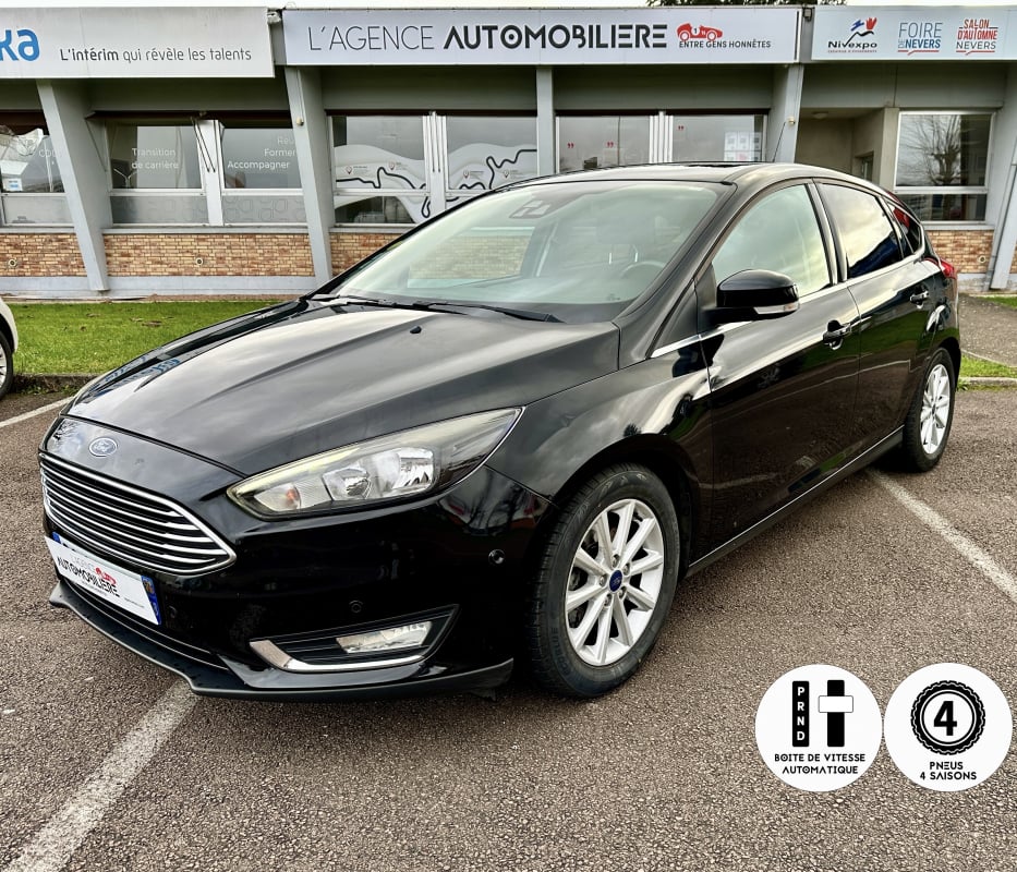 Ford Focus 2.0 TDCI 150 TITANIUM POWERSHIFT BVA START-STOP/Active Park Assist/Attelage amovible — 1