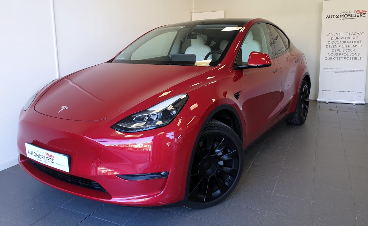 Tesla Model Y 351ch LONG RANGE AWD DUAL MOTOR "500km" Conduite autonome — 1
