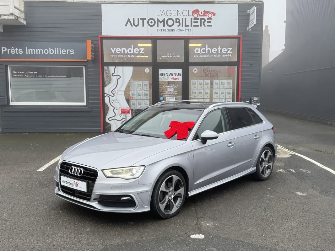 Audi A3 8V 2.0 TDI 150Ch S-Tronic 7 S-Line (Toit Ouvr, Sièges Chauf) — 1