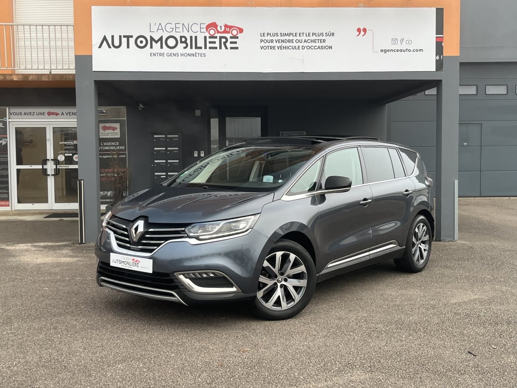 Renault Espace 1.6 dCi 161cv Intens - Apple CarPlay/Toit ouvrant/Sièges électriques-chauffants/Caméra/Attelage — 1