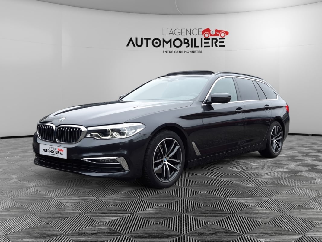 BMW Série 5 Touring Réservé 518d 2.0d 150Ch Boite Automatique Luxury Line/ Garantie Bmw Premium 01/2026 — 1