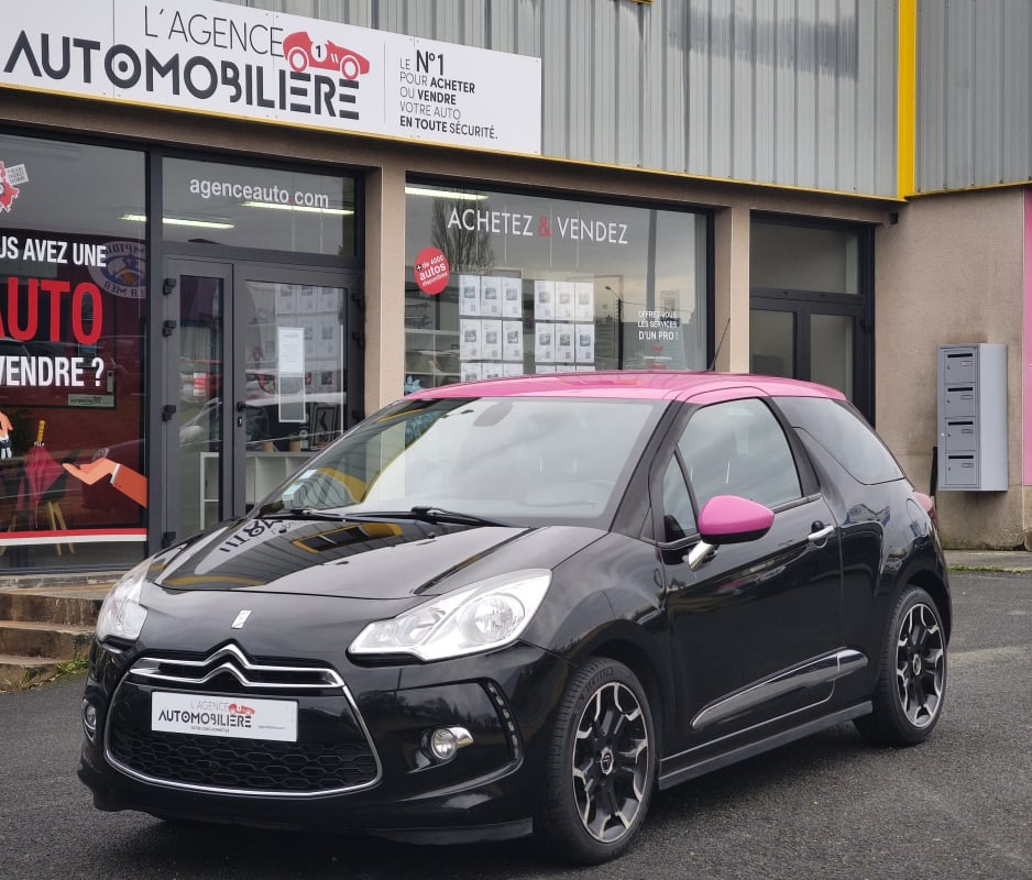 Citroen DS3 1.6 E-HDI AIRDREAM 92 CH DARK ROSE — 1