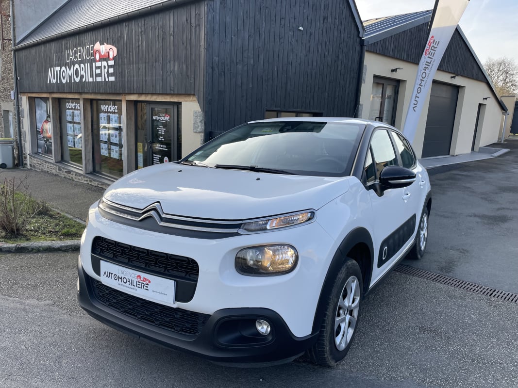 Citroen C3 1.2 80 CH FELL NAVI SOCIETE 5 825 HT — 1