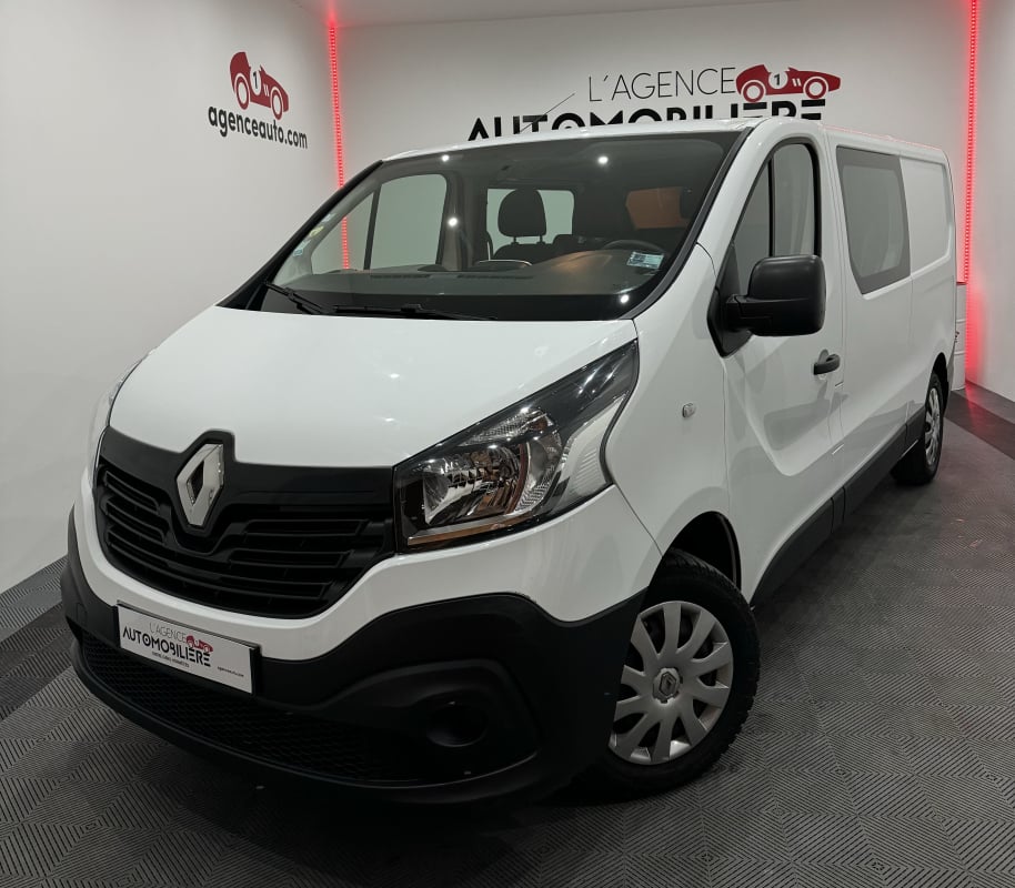 Renault Trafic TRAFIC III CAB APPRO 6 PLACES L2H1 1.6 DCI 125CV BVM6 GRD CONFORT CAMERA/CLIM/GPS/BLUETOOTH/REGUL — 1